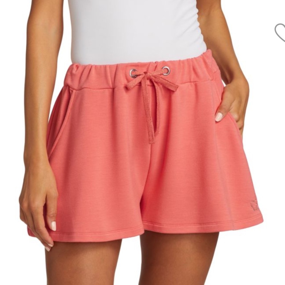 NWT RAMY BROOK Benny Drawstring Shorts Peach Size Small